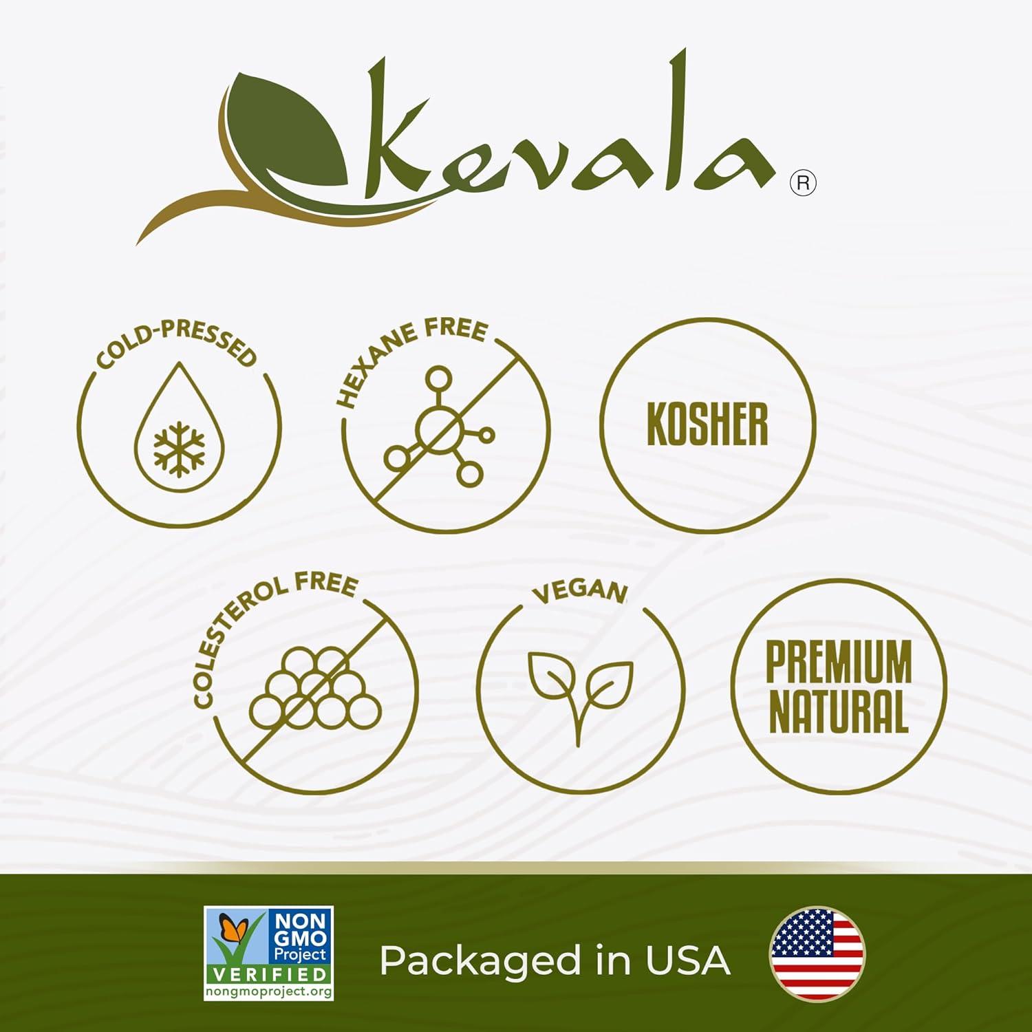 image:imageKevala Avocado Oil Bulk Size Cold Pressed NonGMO Project Verified amp Kosher Multipurpose for High Smoke Point Cooking Roasting Sauting amp Skin Moisturizing Ideal Kitchen Staple 35 LB
