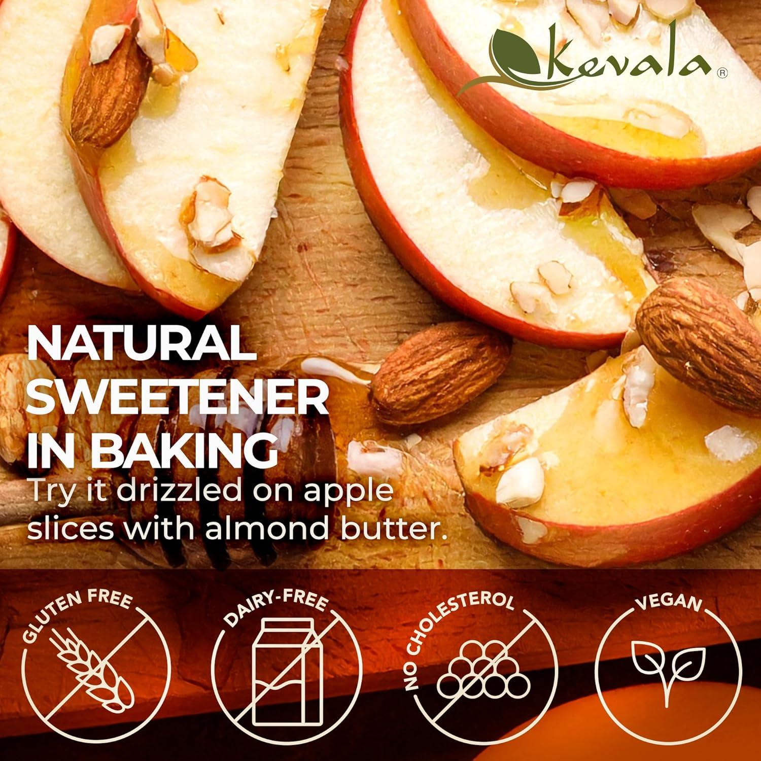 image:imageKevala Organic Raw Oaxaca Honey Nutritious Honey with no Pesticides and no Sugar Added or Given to the Bees Natural Sweetener for Cooking and Baking at Home Great for Pancakes and Waffles 4 lb