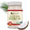 image:imageKevala Organic Coconut Oil  Great for HighHeat Cooking and Baking at Home Ideal for Oil Pulling Due to Its Antimicrobial Properties and Pleasant Taste Easy Storage with a Glass Jar of 16 oz1 Pound Pack of 1