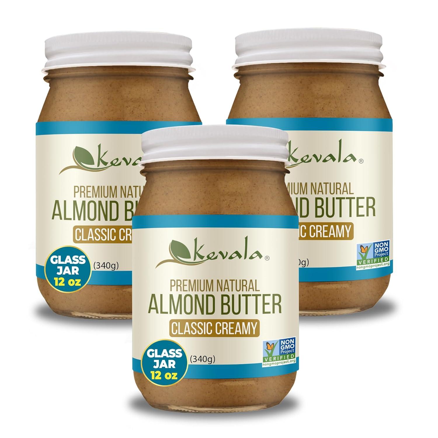 image:imageKevala Almond Butter Creamy 12 Oz Pack of 4Almond