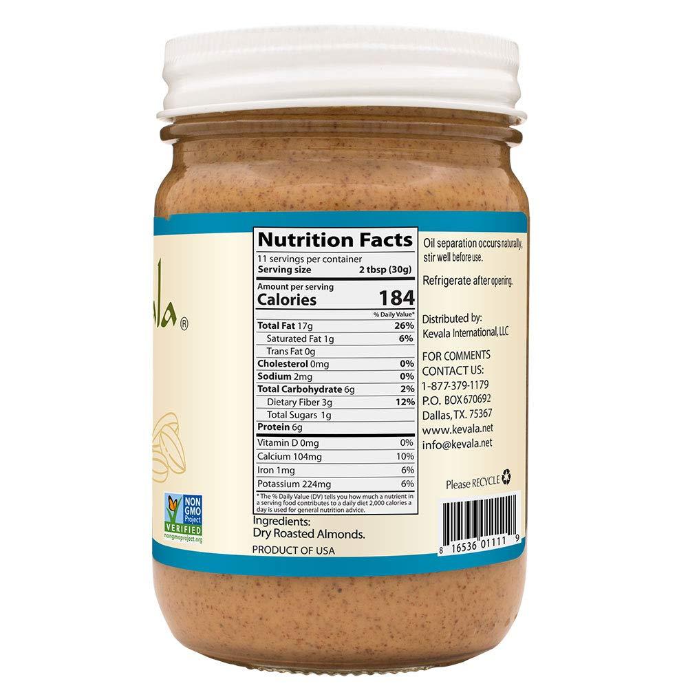 image:imageKevala Almond Butter Creamy 12 Oz Pack of 4Almond
