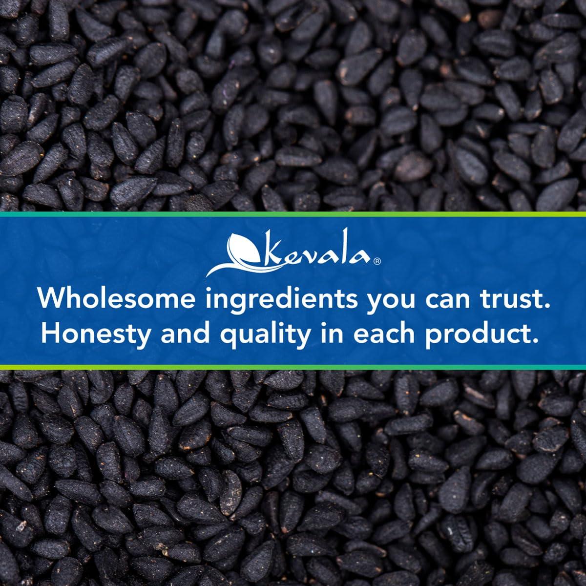 image:imageKevala Organic Raw Black Cumin Seeds Nigella Sativa Gluten Free Seasoning for Salads Vegan Option for a Variety of Diets For Healthy Cooking in Restaurants Kitchen Staple 1lb 16 oz