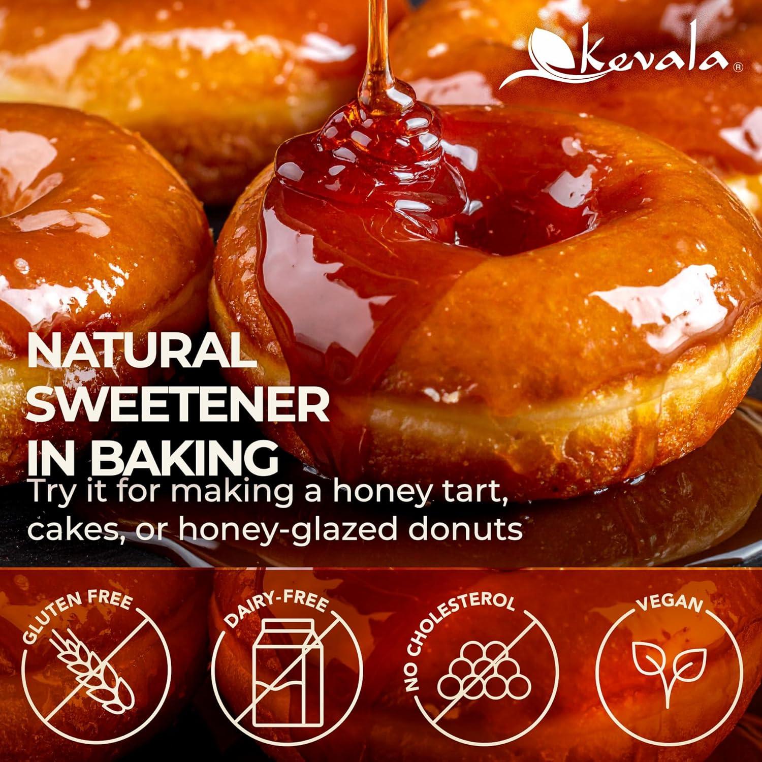 image:imageKevala Organic Raw Oaxaca Honey Naturally Nutritious Golden Honey Packed with Vitamins and Antioxidants Pure Sweetener for Meals and Drinks With No Pesticides or Other Additives 3 lb
