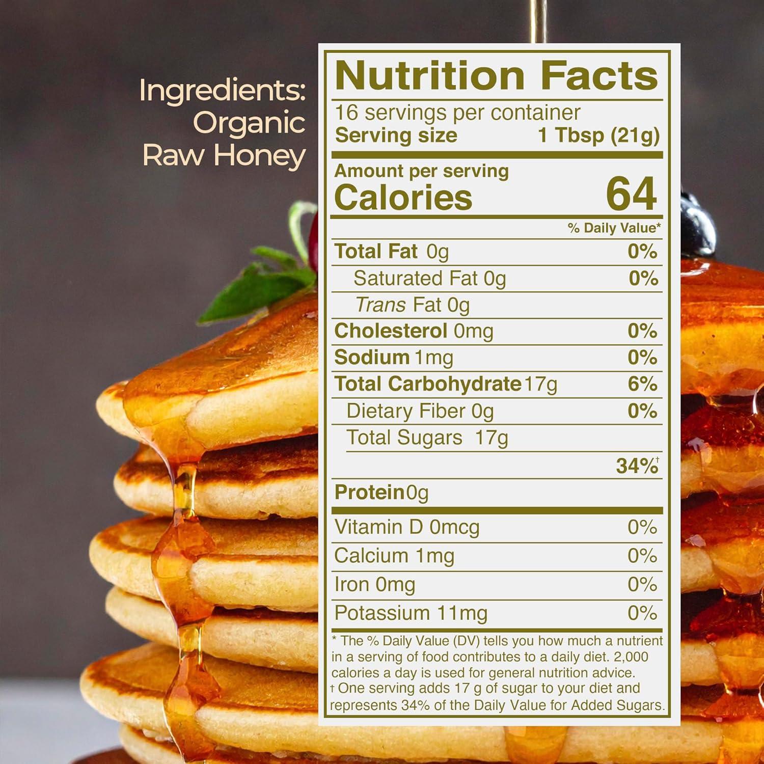 image:imageKevala Organic Raw Unfiltered Honey Bear Gluten Free Sweetener with No Sugar Added Deliciously Sweet and Nutritious Addition to Pancakes and Waffles Squeezable Bottle for Easy Use 12 oz12 Ounce Pack of 1