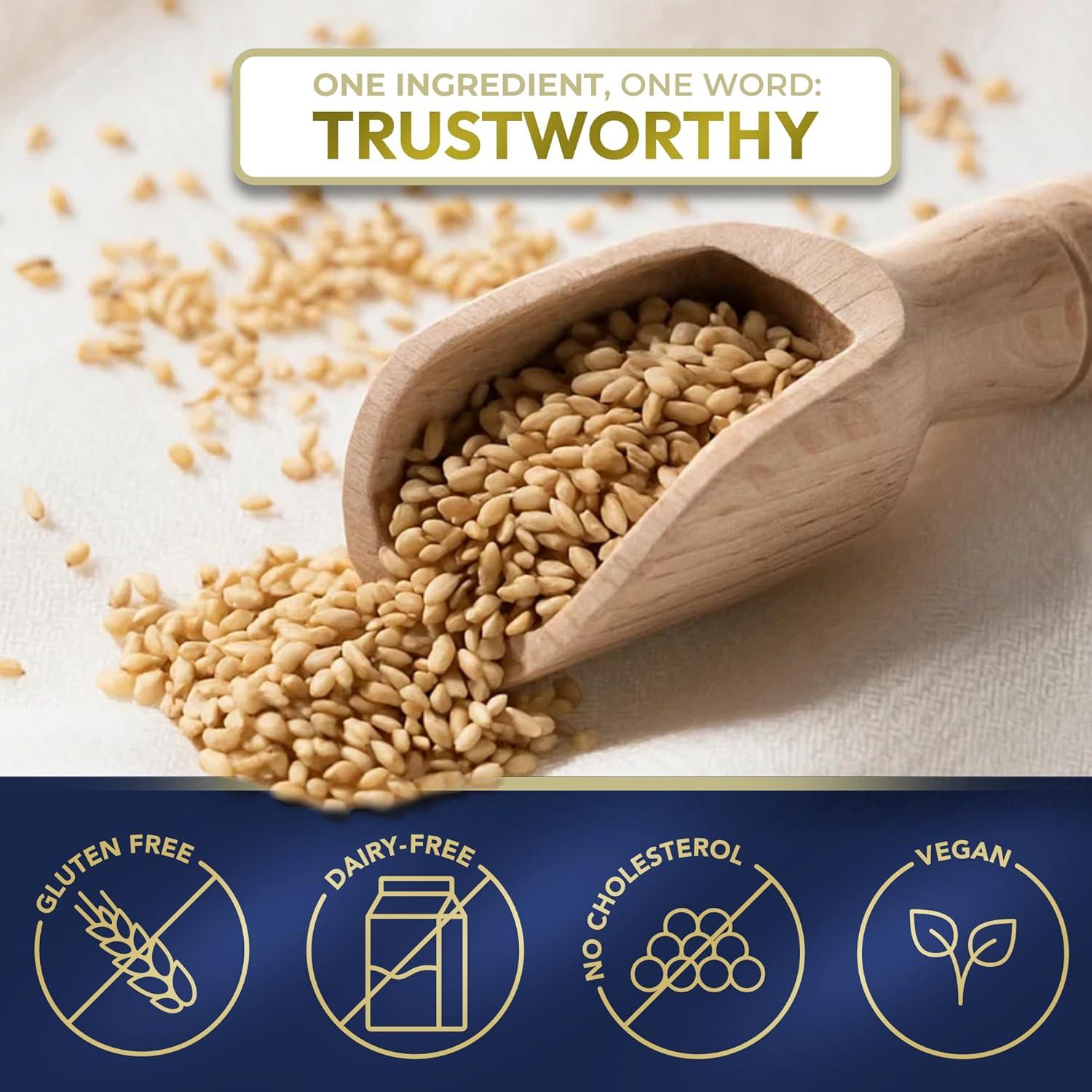 image:imageKevala Organic Sesame Tahini Smooth Hulled Sesame Paste with Pure Sesame Flavor for Spreads Sauces amp Cooking USDA Organic NonGMO Project Verified amp Kosher Certified 32 Oz 2 LbOrganic Sesame