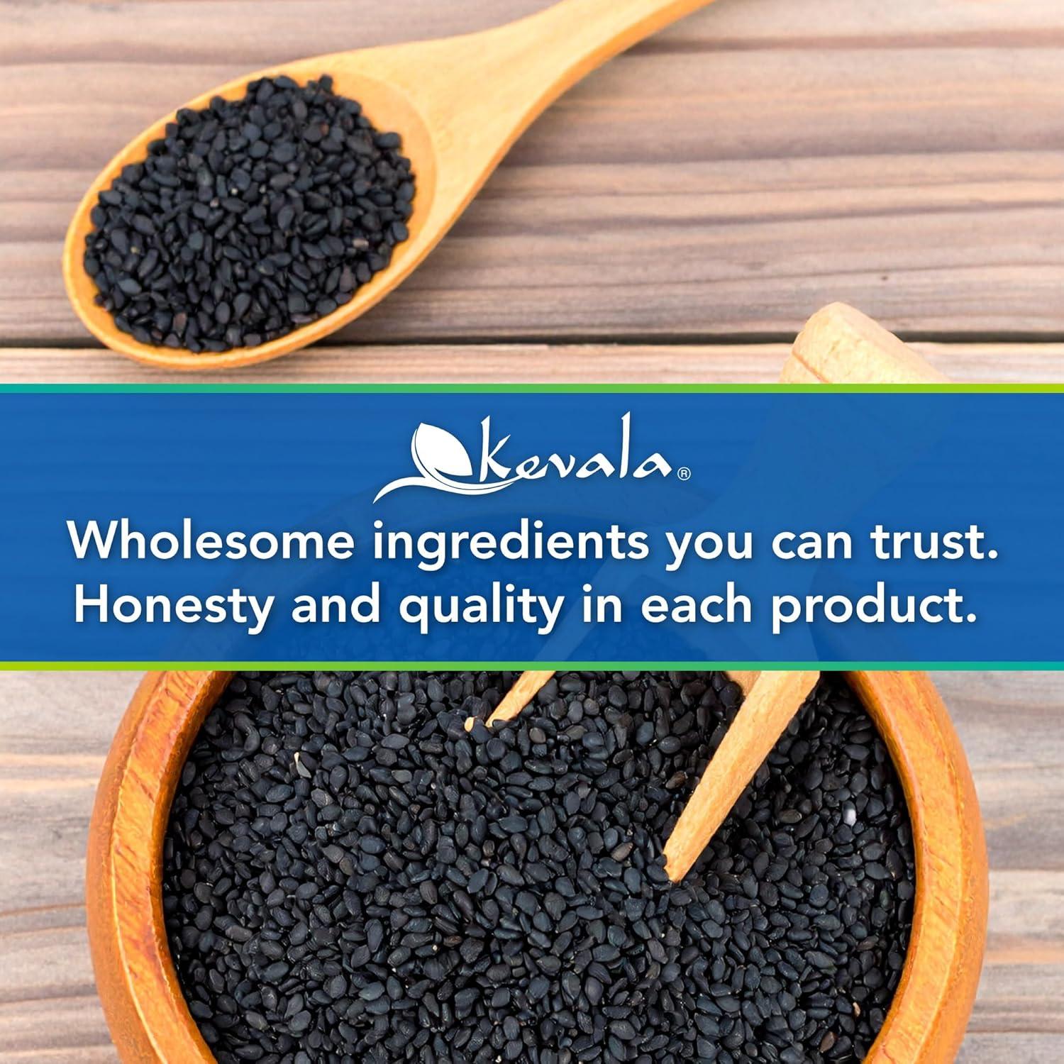 image:imageOrganic Raw Black Sesame Seeds Unhulled Gluten Free Topping with a Nutty Flavor Made to Meet Professional Chef Standards Used as a Healthy Crunchy Snack or in Baking and Cooking 4 lb