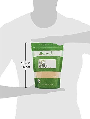image:imagekevala Organic Maca Root Powder Raw Maca Powder 2 lb 32 oz Gluten Free Vegan Kosher
