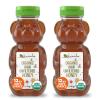 image:imageKevala Organic Raw Unfiltered Honey Bear  Gluten Free Sweetener with No Sugar Added Maple Syrup Substitute for Pancakes and Waffles Squeezable Bottle for Easy Use Raw Honey 12 oz 2pack