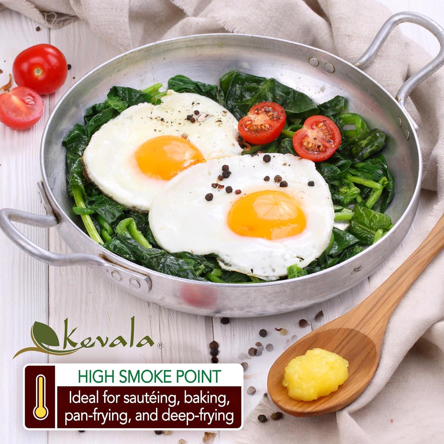 image:imageKevala Clarified Butter Ghee GrassFed Lactose amp Casein Free High Smoke Point Cooking amp Baking Butter Alternative Keto amp Gluten Free Spread amp Oil Substitute 176 oz2 Pound Pack of 1