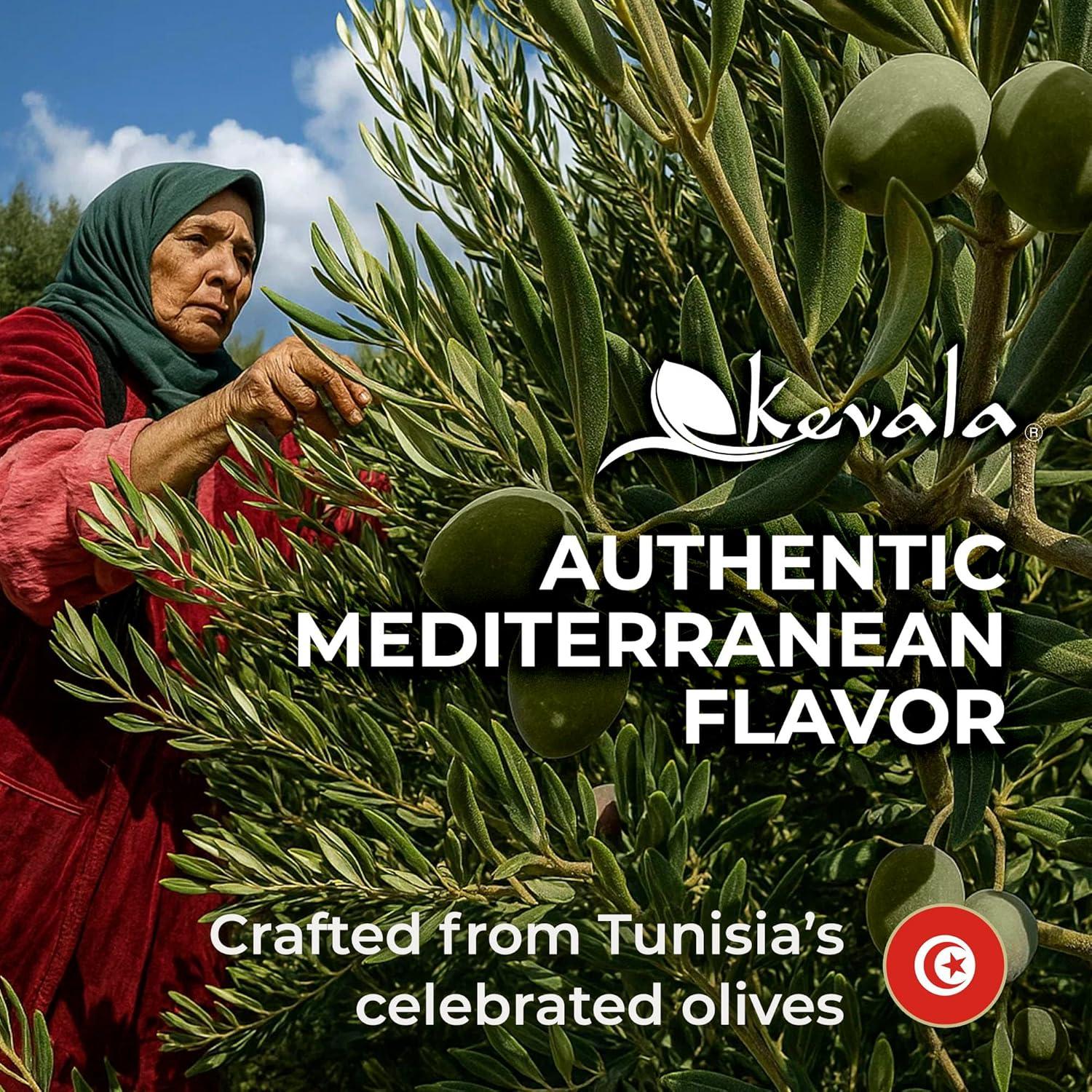 image:imageKevala Extra Virgin Organic Olive Oil Unrefined Olive Oil with no Additives for Cooking and Baking at Home Smooth Base for Salad Dressings GlutenFree Finishing Touch for Meals Glass Bottle 8 oz8 fl oz