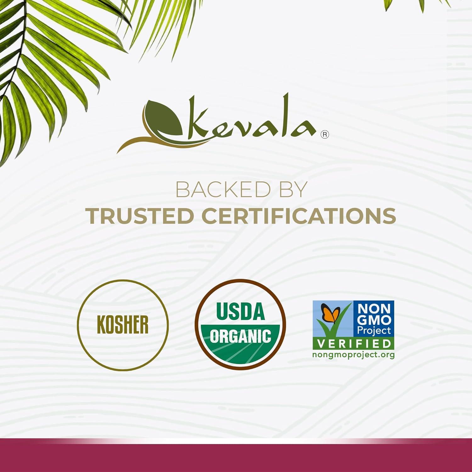 image:imageKevala Organic Coconut Butter Multifunctional Spread for Cooking and Beauty Made in USA SingleIngredient Product with no Additives Source of Healthy Fats and Essential Nutrients 35 lb 56 oz