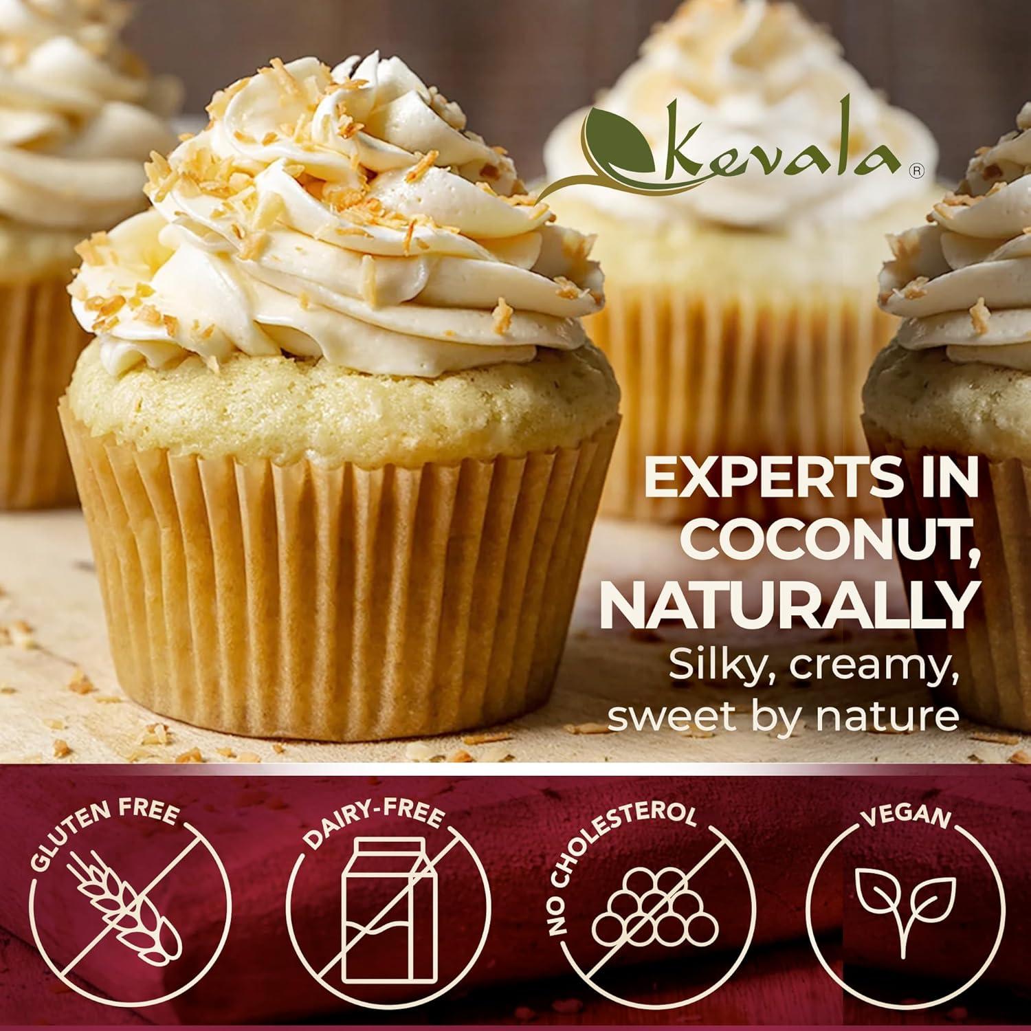 image:imageKevala Organic Coconut Butter Nutritious Addition to Baking and Cooking Made in USA Creamy Spread for Toasts and Desserts Ingredient for Homemade Skincare and Haircare Cosmetics Bulk Size 8 lb
