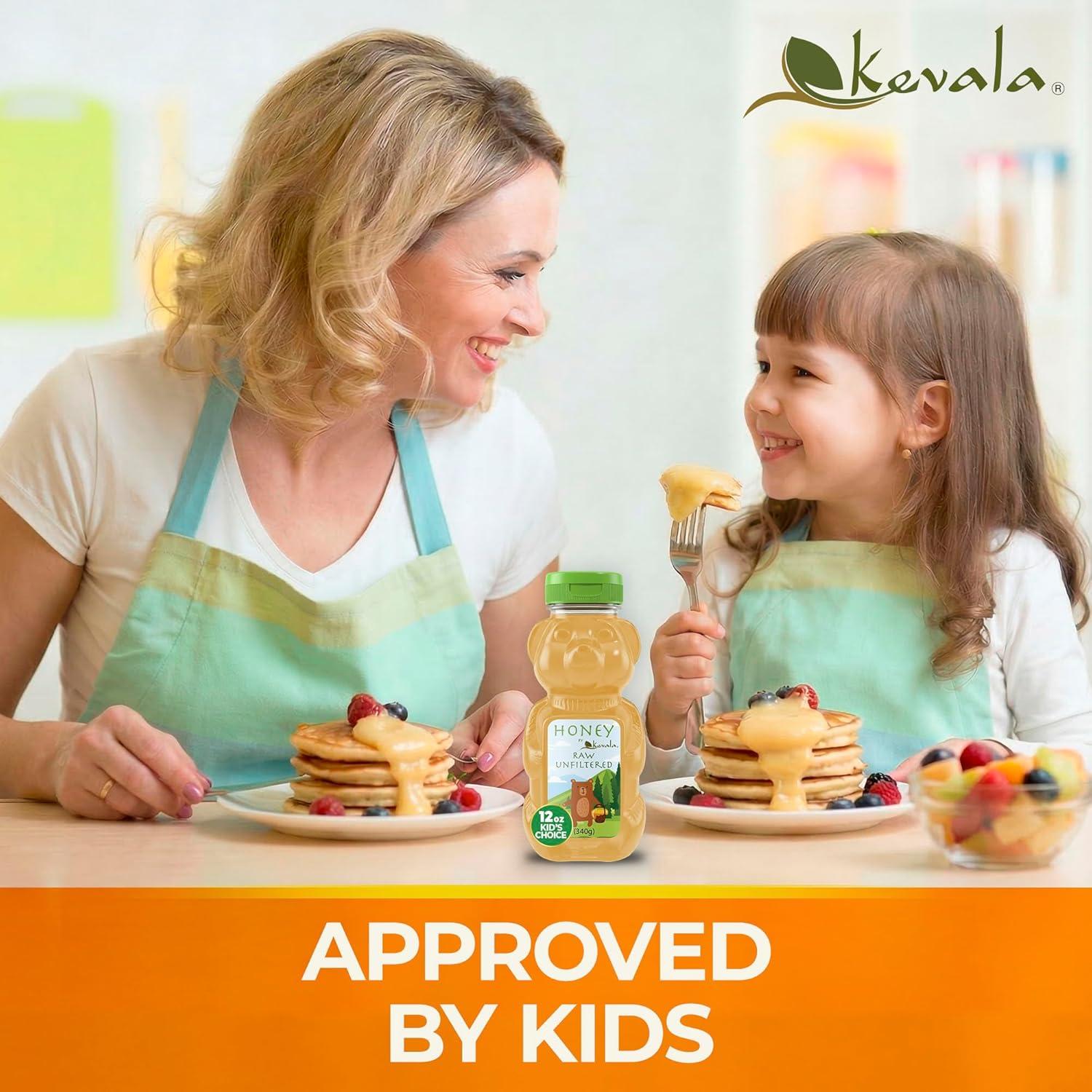 image:imageKevala Raw Unfiltered Honey Pure Honey for Daily Baking and Cooking Authentic Sweetness with no Added Sugar Deliciously Nutritious Addition to Tea and Coffee Natural Skincare Ingredient 3 lb12 Ounce Pack of 1