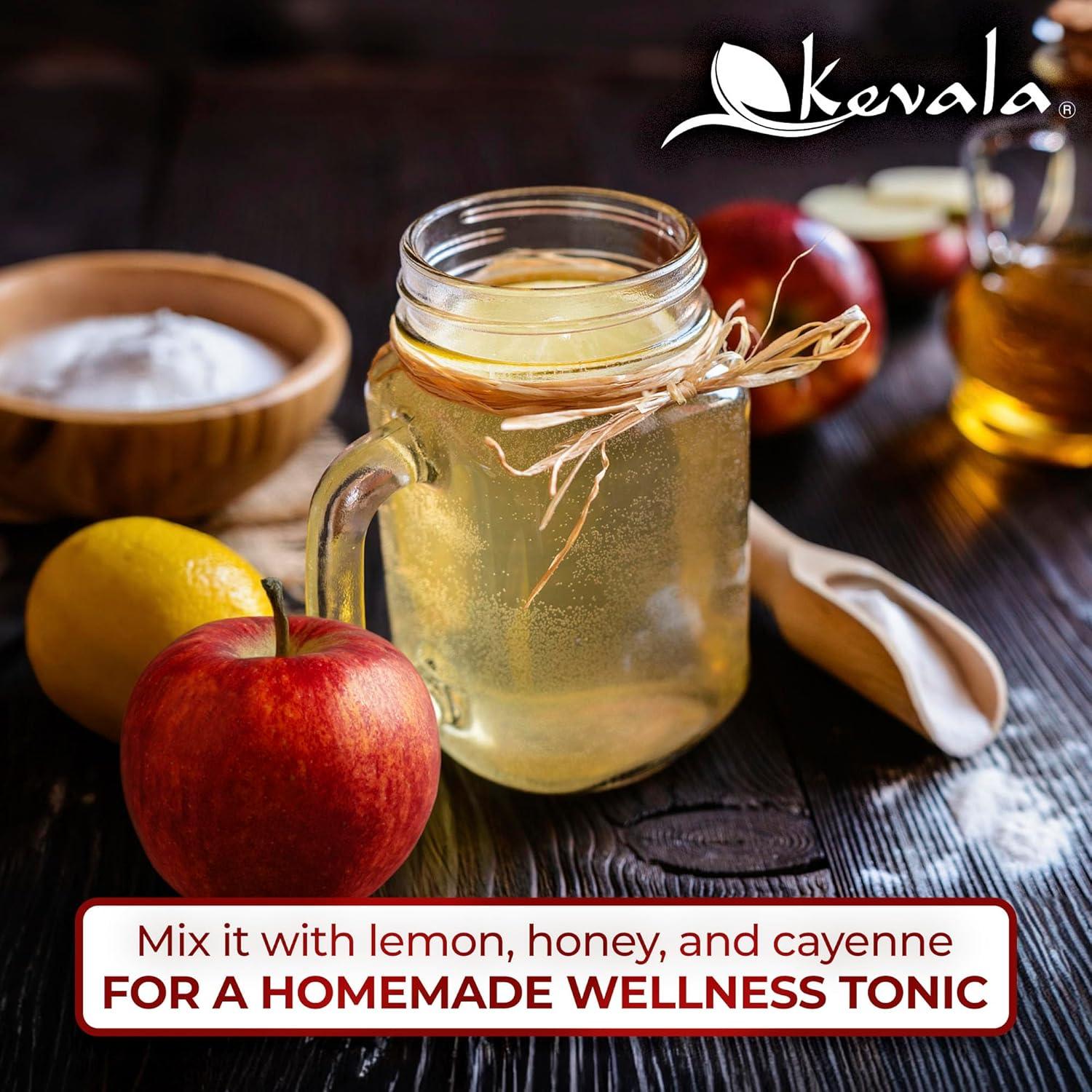 image:imageKevala Vinagre de Manzana Orgnico Vinagre Crudo con la Madre Sin Filtrar y Sin Pasteurizar Producto Limpio Sin Aditivos Ideal para tus Recetas Elaborado con Manzanas Frescas 378 L 1 Galn