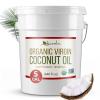 image:imageKevala Organic Coconut Oil  Great in HighHeat Cooking and Baking for Homes and Foodservice Natural and Fresh Coconut Flavor that Complements Recipes from Many Cultures Bulk Size for Bakeries 5 gal