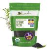 image:imageKevala Organic Raw Black Sesame Seeds Unhulled  Allergen Friendly Seeds Made in Facility Free of Peanuts and Tree Nuts Great for Making Tahini and Blending into Smoothies Fresh Taste 1 lb 16 ozNutty