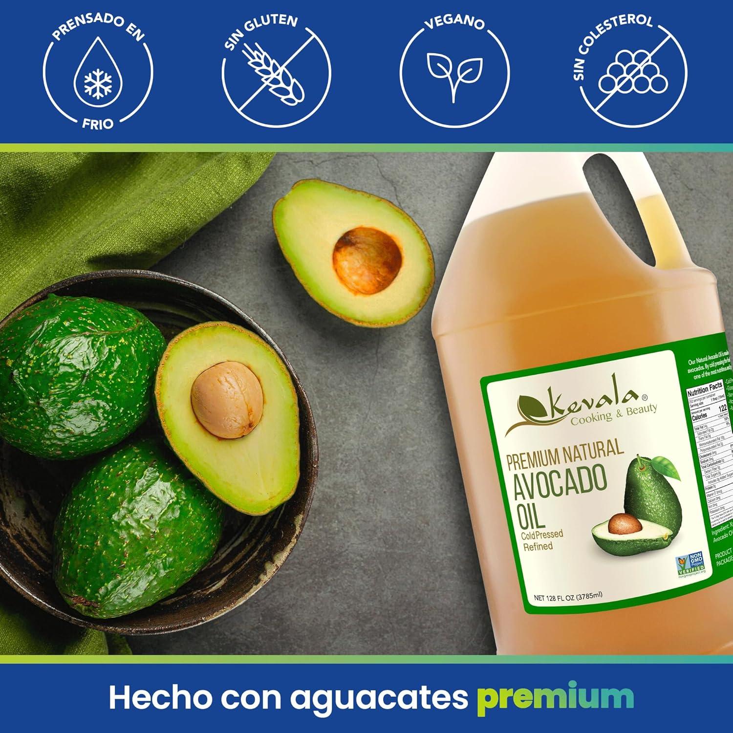 image:imageKevala Avocado Oil 1 Gallon Refined Premium Natural