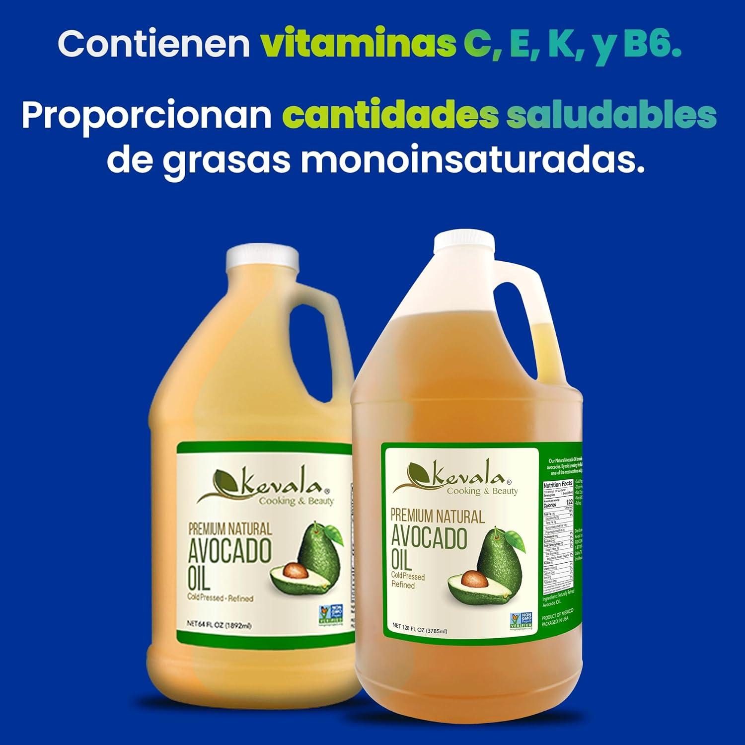 image:imageKevala Avocado Oil 1 Gallon Refined Premium Natural