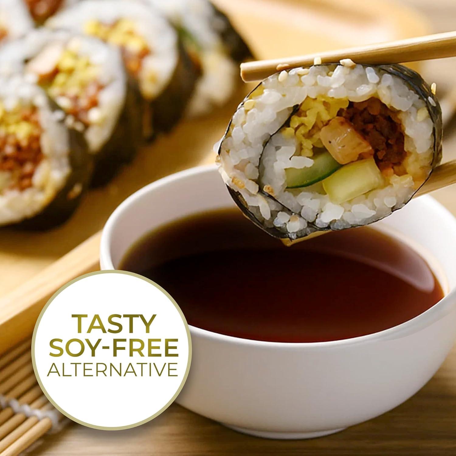 image:imageKevala Organic Coconut Aminos SoyFree Seasoning from Coconut Nectar amp Blossom Sap GlutenFree Kosher Vegan USDA Organic NonGMO Soy Sauce Alternative 64 Fl Oz Pack of 1Coconut