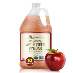 Kevala Organic Raw Apple Cider Vinegar, 64 Fl Oz