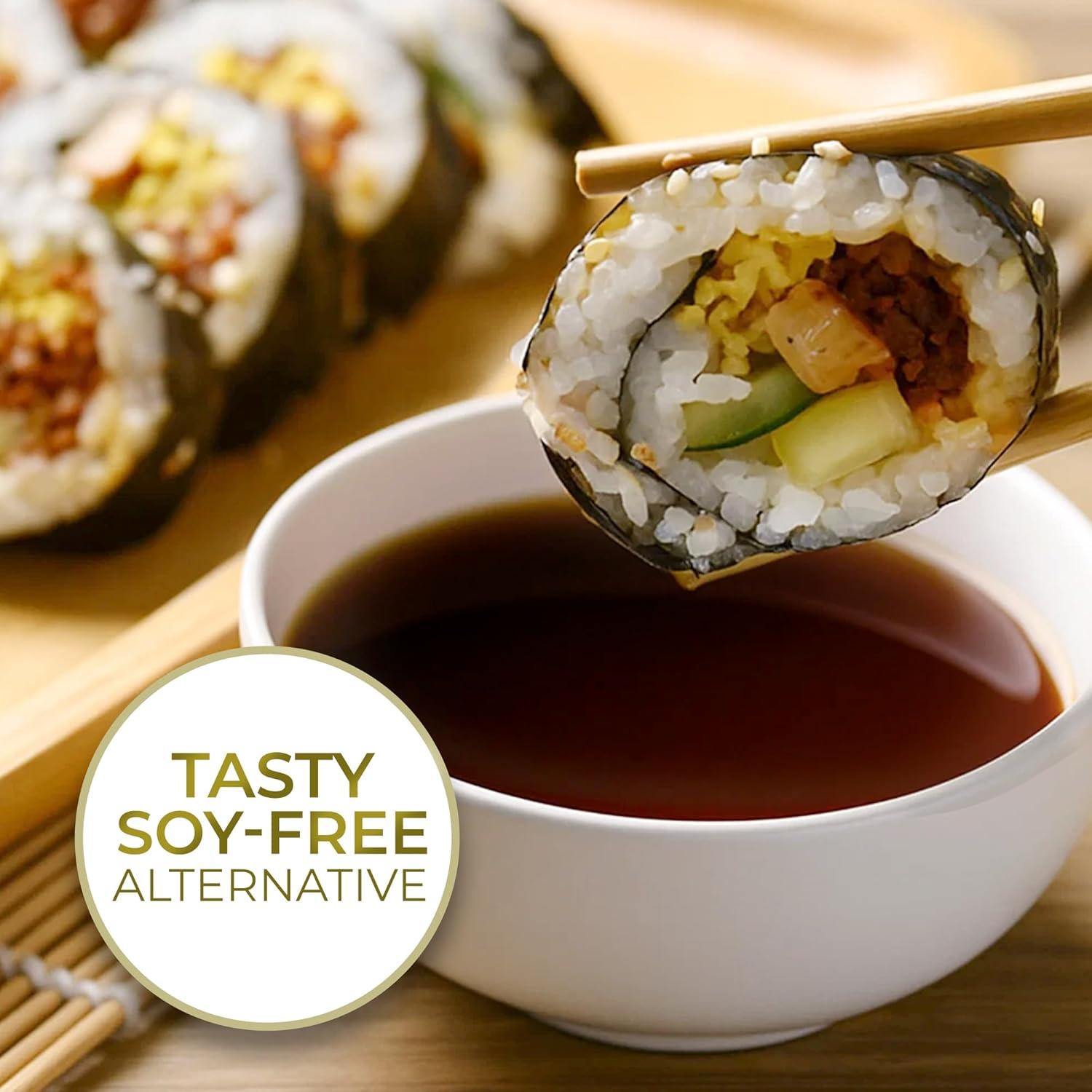 image:imageKevala Organic Coconut Aminos SoyFree Seasoning from Coconut Nectar amp Blossom Sap GlutenFree Kosher Vegan USDA Organic NonGMO Soy Sauce Alternative 128 Fl Oz Pack of 1Coconut